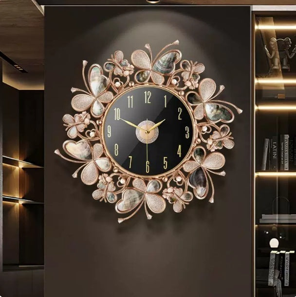 Wall Clock Living Room Decorative Clock Modern Creative Nordic Style Home Clock PearlNestDecor.com