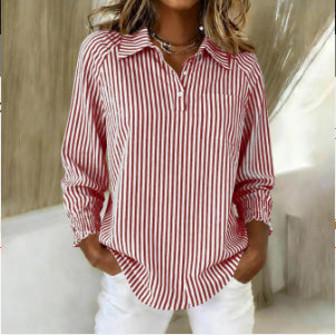 Polyester Women's Shirt LadyShow.Store