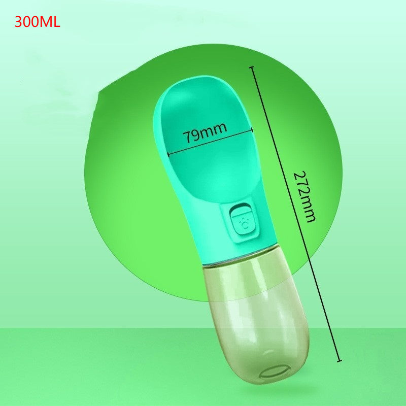 Pet Dog Water Bottle Feeder Bowl Portable Water Food Bottle Pets Outdoor Travel Drinking Dog Bowls Water Bowl For Dogs Pets Fashion