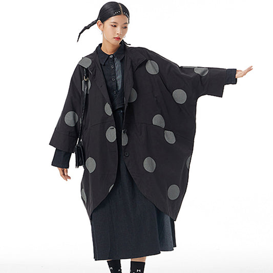 2023 Fashion Loose Plus Size Cotton Casual Jacket Pi-Mart