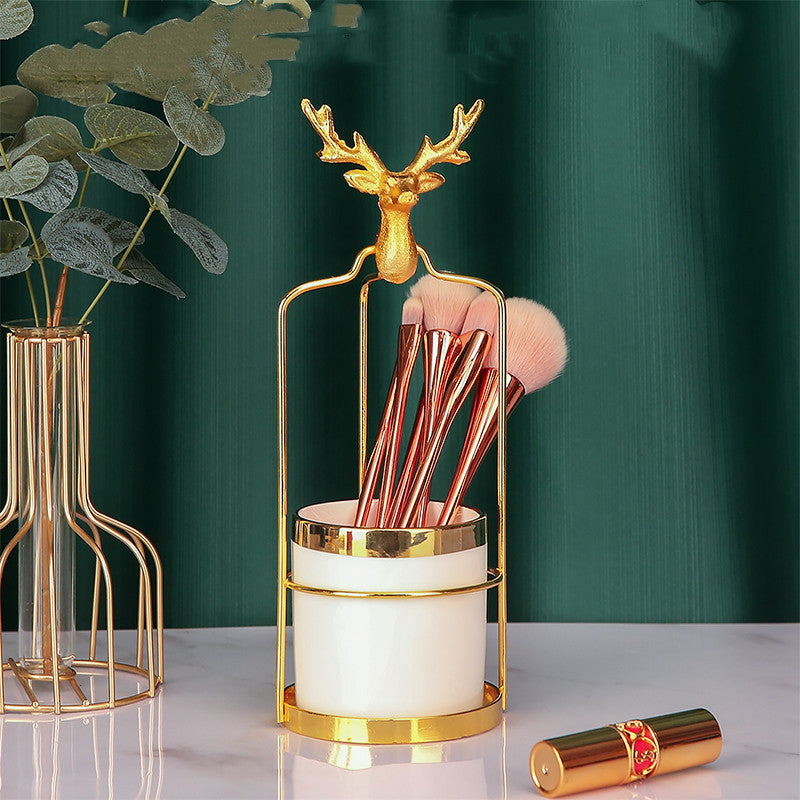 Fashion Nordic Color Makeup Brush Storage Barrel CJD2