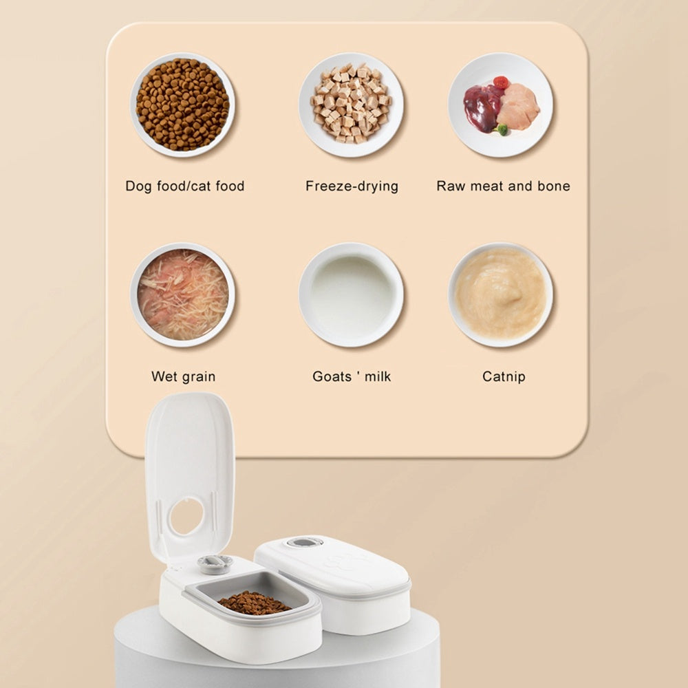 Smart Automatic Pet Food Dispenser Pets Fashion