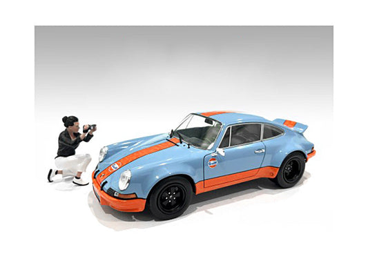 "Photographers" Figure #5 for 1/18 Scale Models by American Diorama LuxuryLifeWay Online Store