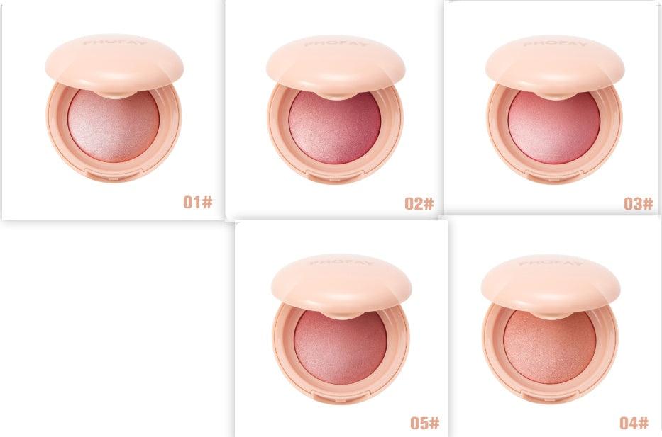 PHOFAY Luminous Powder Blush LadyShow.Store