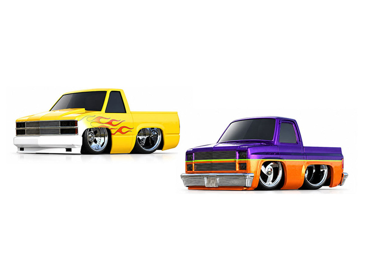 "Just Truck'n" Series 9 Chevrolet Pickup Double Pack Set of 2 Diecast Model Cars by CarTuned LuxuryLifeWay Online Store