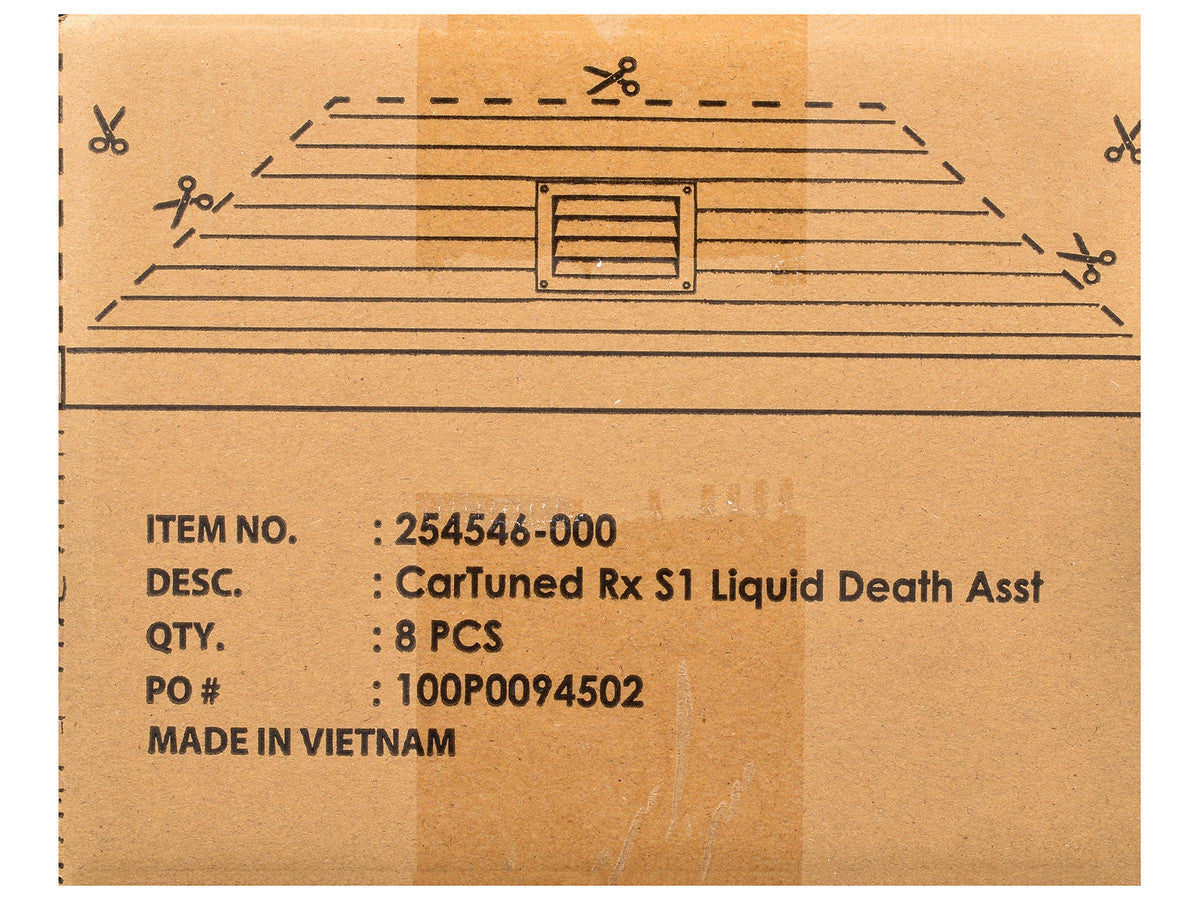 "Liquid Death" 2026 Series 1 Set of 8 Pieces Diecast Model Cars by CarTuned LuxuryLifeWay Online Store