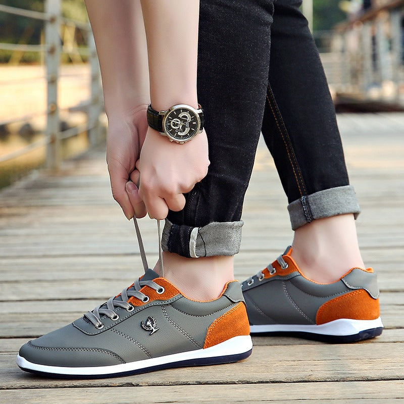 spring and autumn classic business casual shoes low to help men's shoes British fashion men's casual shoes Best YouTube Store
