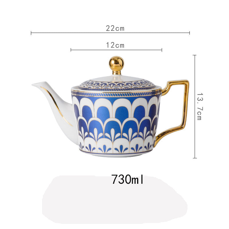 Luxury Household Heat Resistant Fashionable Ceramic Kettle PearlNestDecor.com