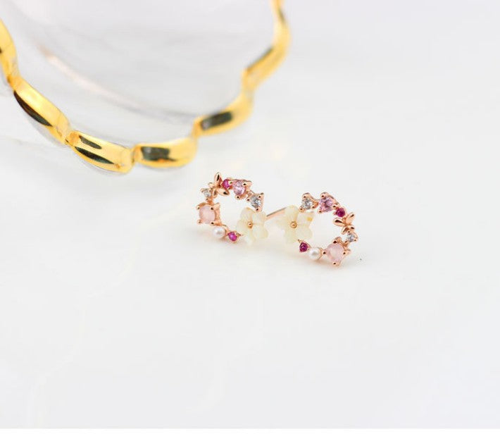 Light Luxury S925 Silver Ear Stud LadyShow.Store