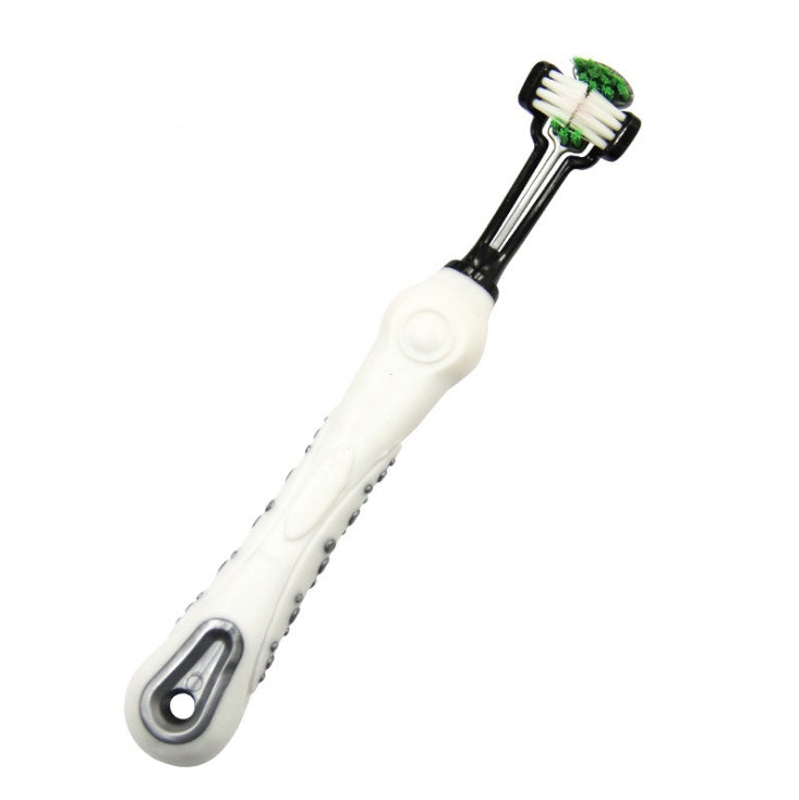 Three Sided Pet Toothbrush Dog Brush Bad Breath Tartar Teeth Care Pets Fashion