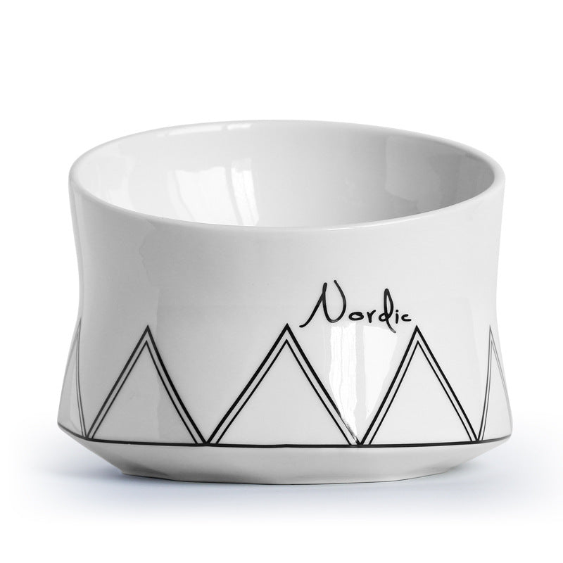 Ceramic pet cat bowl Pets Fashion