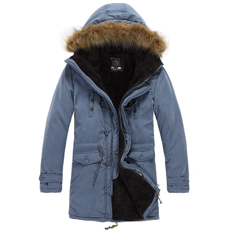 Men's Warm Overcoat Winter Coat Parka Cotton Jackets CJD