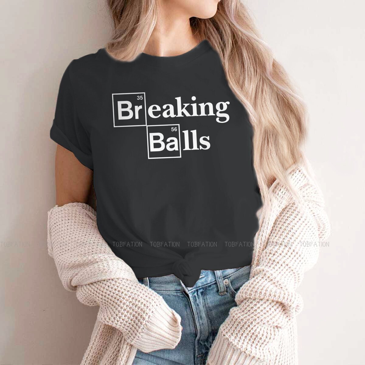 Breaking Bad Women's Goth Style Cotton T-shirt Pi-Mart