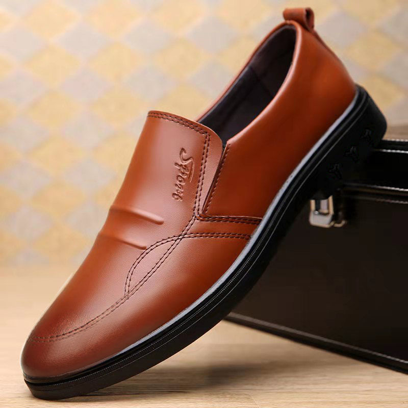 Mens Breathable Casual Business Leather Shoestrendy And Versatile Best YouTube Store