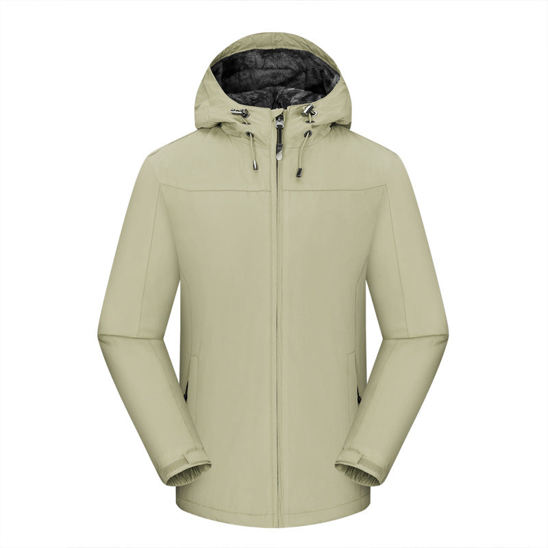 Outdoor Hiking Men's Warm Long-sleeved Jacket CJD