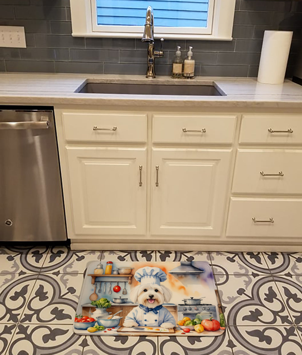 Coton de Tulear The Chef Memory Foam Kitchen Mat LuxuryLifeWay Online Store