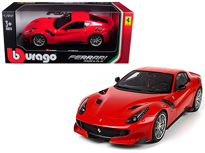 Ferrari F12 TDF Red 1/24 Diecast Model Car by Bburago LuxuryLifeWay Online Store