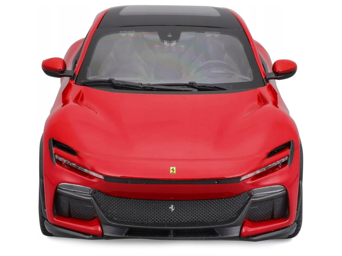 Ferrari Purosangue Red with Sunroof "Race + Play" Series 1/24 Diecast Model Car by Bburago LuxuryLifeWay Online Store