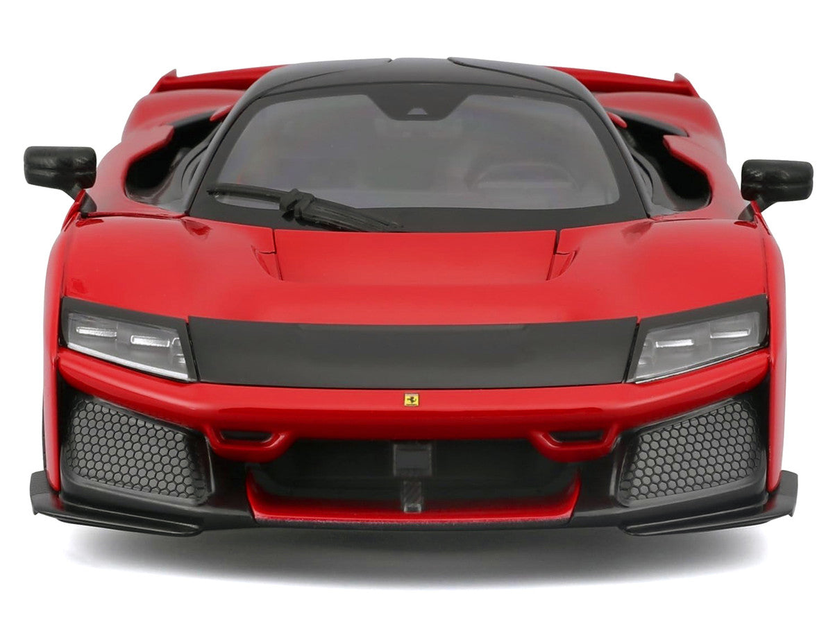 Ferrari F80 Red with Black Top "Race + Play" Series 1/24 Diecast Model Car by Bburago LuxuryLifeWay Online Store