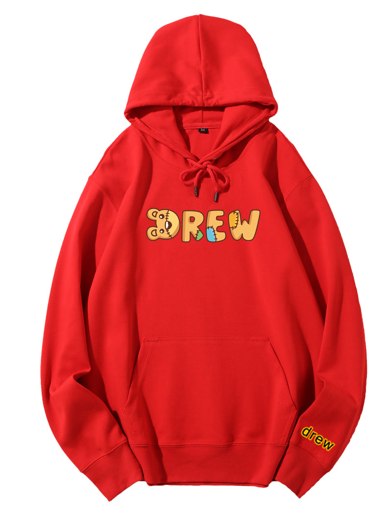 Men's Hip Hop Pink Hoodie Streetwear Clothing Sweatshirt Best YouTube Store