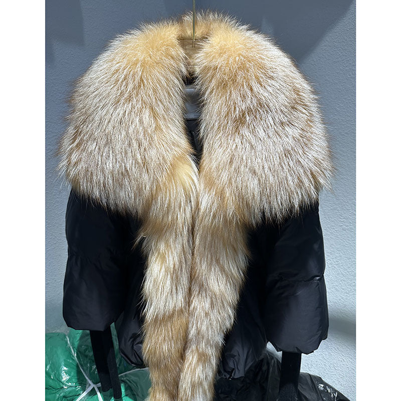 White Duck Down Jacket Niche Design Women's Clothing Best YouTube Store