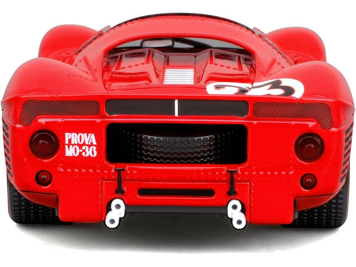 Ferrari 330 P4 #23 Lorenzo Bandini - Chris Amon "Ferrari S.P.A." Winner "24 Hours of Daytona" (1967) "Racing" Series 1/24 Diecast Model Car by Bburago LuxuryLifeWay Online Store