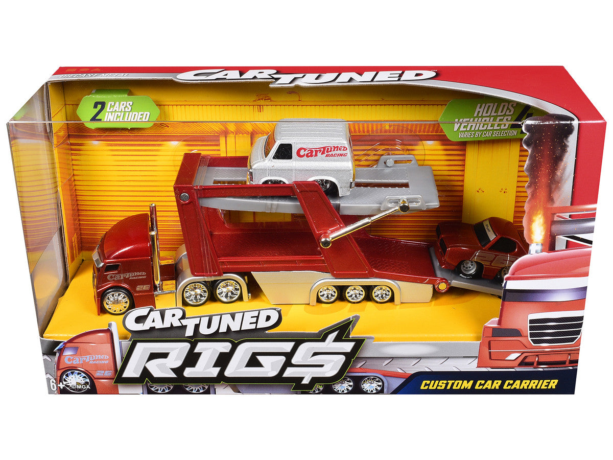 "Rigs Car Hauler" Series #2B Set of 3 pieces Diecast Model Cars by CarTuned LuxuryLifeWay Online Store