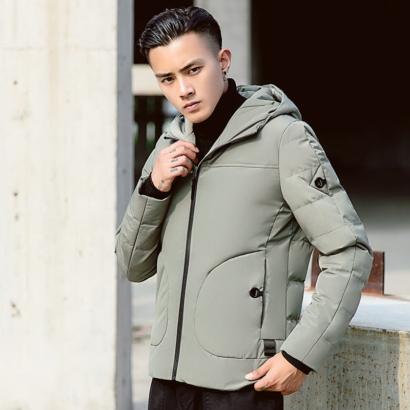 Men's casual cotton padded jacket