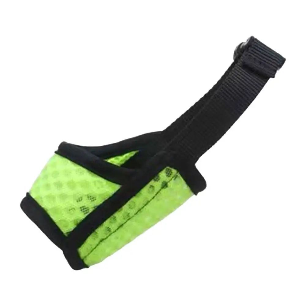 Dog Muzzle Medium Sized Muzzle For Biting And Barking Breathable Mesh Dog Muzzle For Chewing Dog Muzzle With Adjustable Buckle Pets Fashion