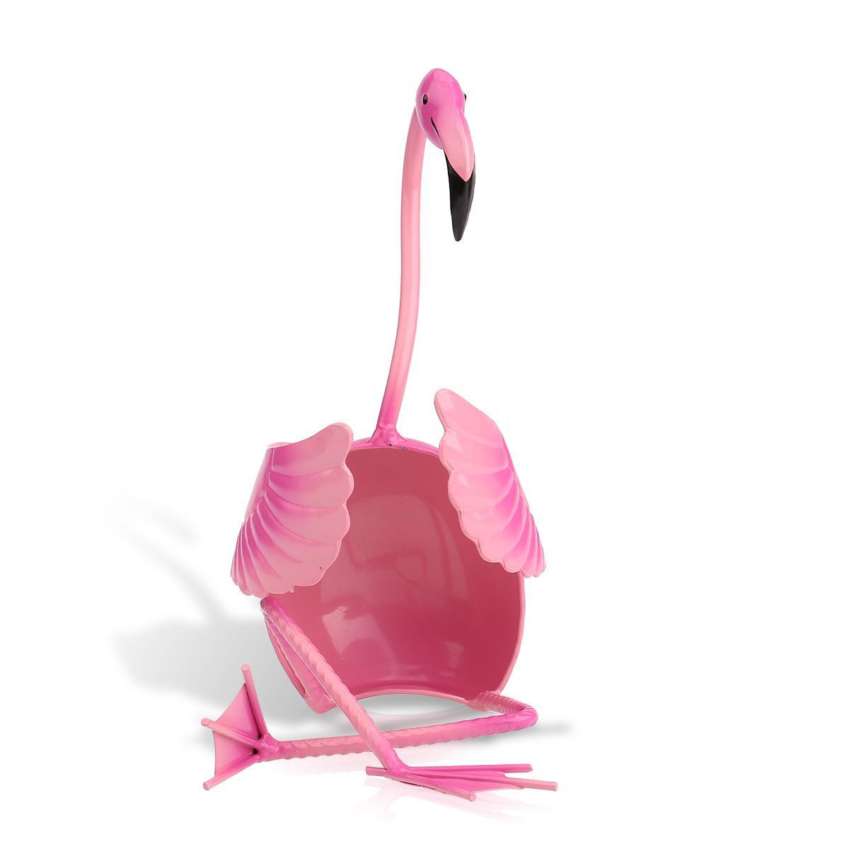 Flamingo wine rack wrought iron LuxuryLifeWay Online Store