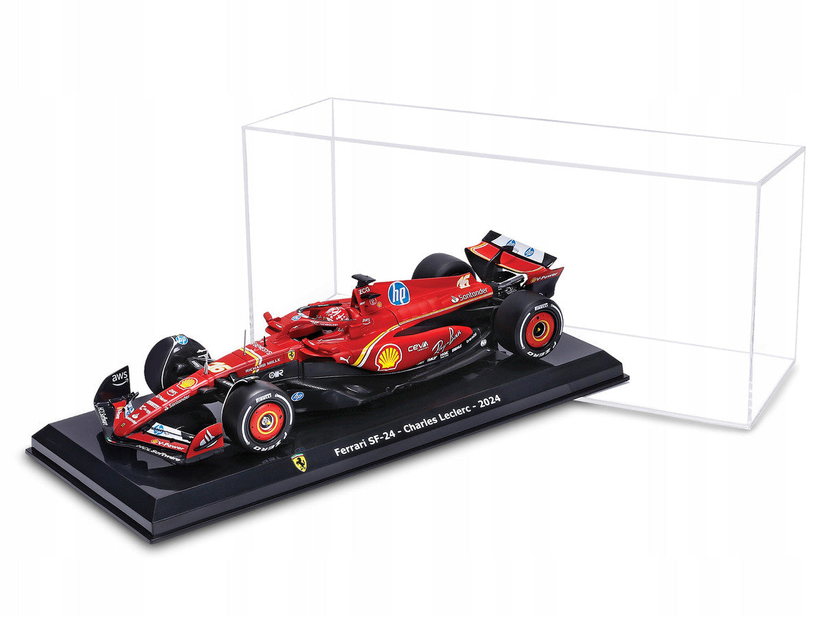 Ferrari SF-24 #16 Charles Leclerc Formula One F1 World Championship (2024) "Formula Racing" Series 1/24 Diecast Model Car by Bburago LuxuryLifeWay Online Store