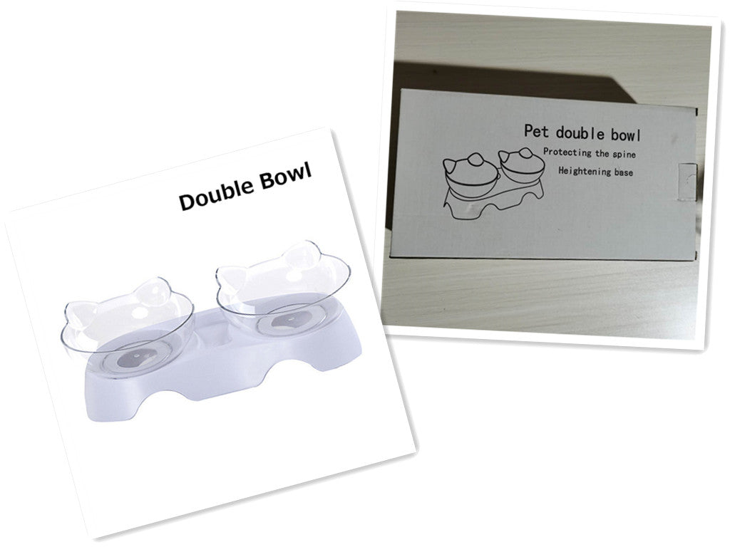 Pet feeder cat bowl Pets Fashion