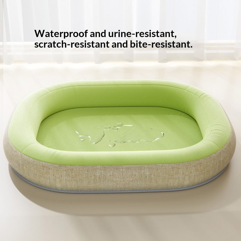 Waterproof Cooling Oval Bed Pets Fashion