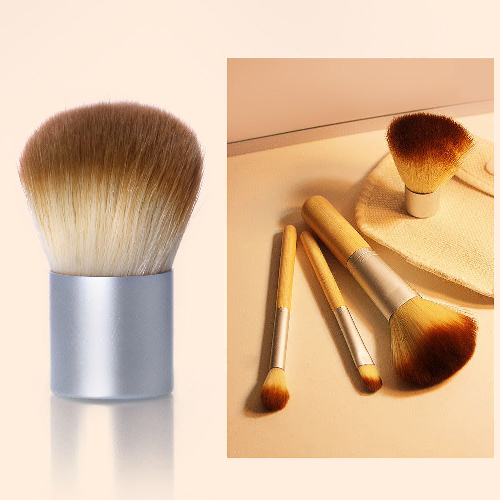 4 Bamboo Handle Makeup Brush Set LadyShow.Store