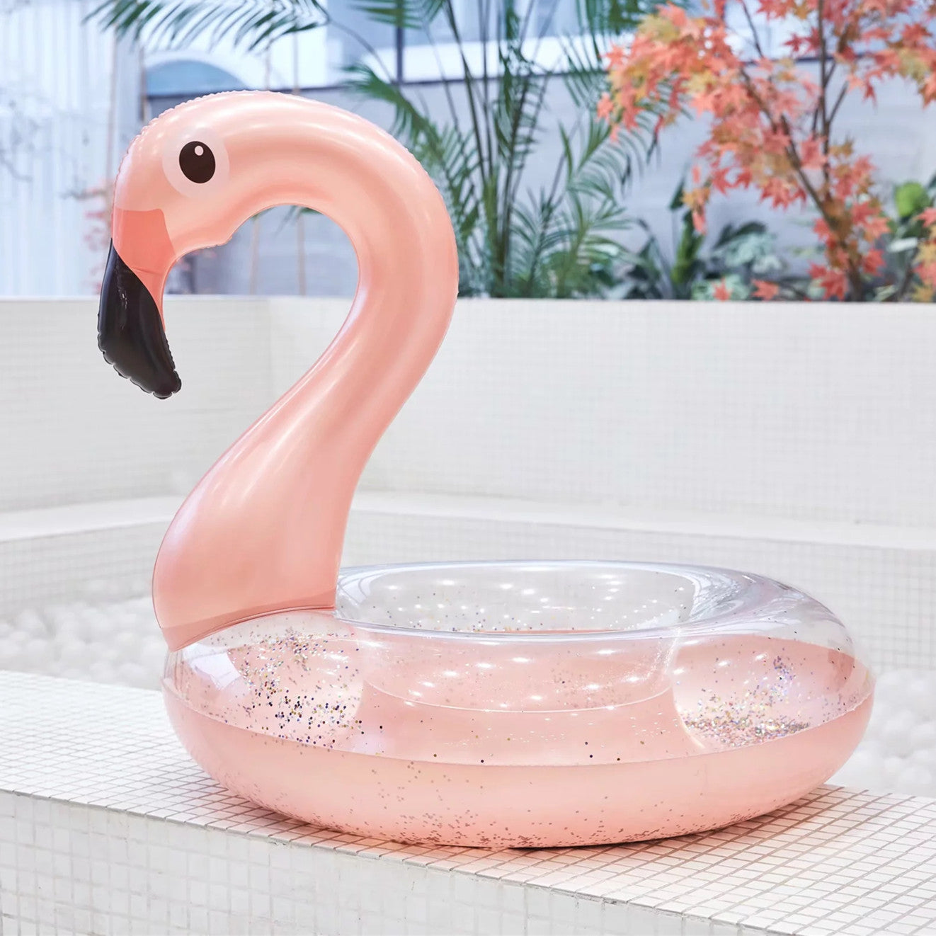 Flamingo Swimming Ring Floating Donut Summer Outdoor Activities Beach Party Inflatable Swimming Pool Toys LuxuryLifeWay Online Store