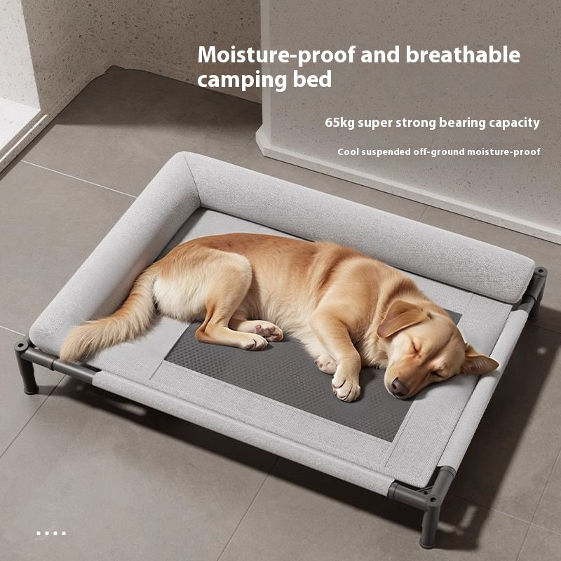 Dog Camp Bed Removable And Washable Moisture-proof Pet Bed Pets Fashion