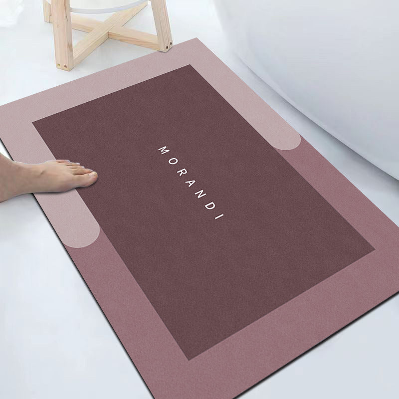 Household Fashion Simple Non-slip Quick-drying Absorbent Floor Mat