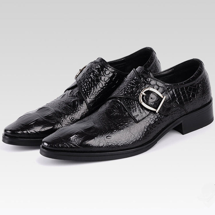 Men's Leather Buckle Shoes Best YouTube Store