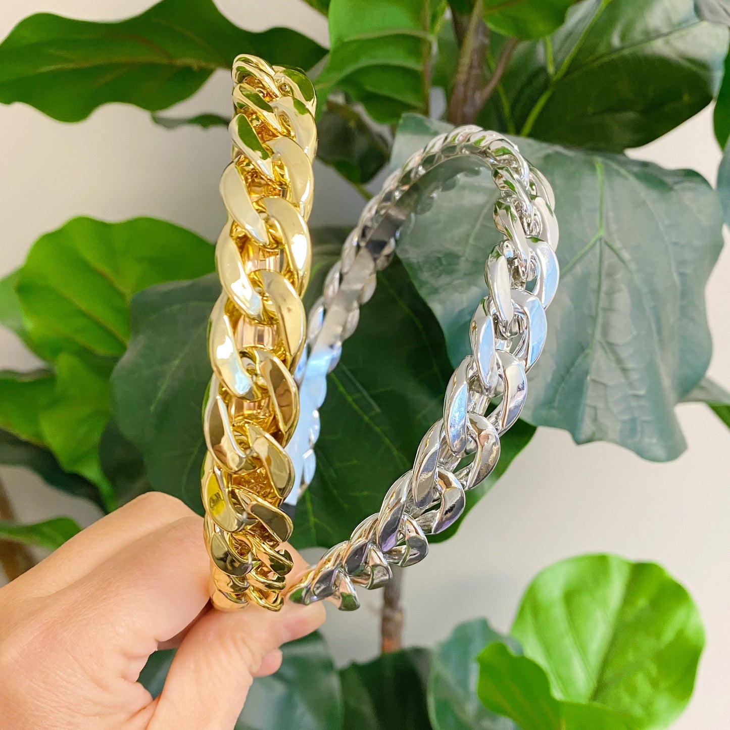 Cuban Chain Headband LadyShow.Store
