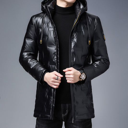 Casual Jacket Middle Aged Dad Winter Clothes Tide CJD