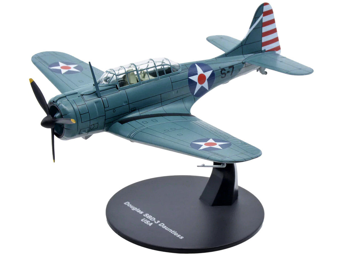 Douglass SBD-3 Dauntless Bomber Plane (United States Navy 1938) 1/72 Diecast Model by Warbirds of WWII LuxuryLifeWay Online Store