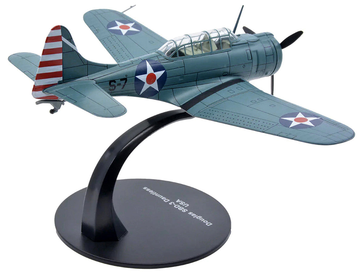 Douglass SBD-3 Dauntless Bomber Plane (United States Navy 1938) 1/72 Diecast Model by Warbirds of WWII LuxuryLifeWay Online Store
