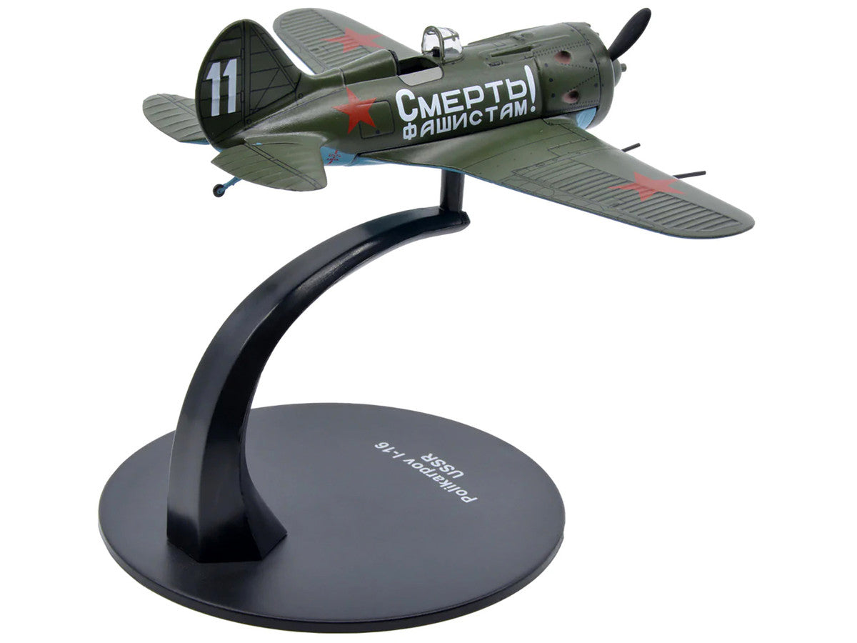 Polikarpov I-16 Fighter Plane (USSR 1933) 1/72 Diecast Model by Warbirds of WWII LuxuryLifeWay Online Store