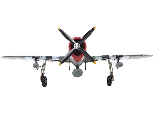 Republic P-47 Thunderbolt Fighter Aircraft "Lt. Col. Francis S. "Gabby" Gabreski" United States Army Air Forces 1/72 Diecast Model by Militaria Die Cast LuxuryLifeWay Online Store