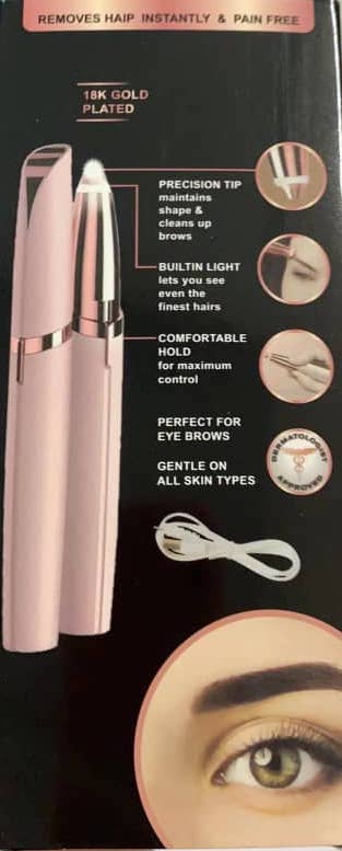 Rechargeable Eyebrow Hair Remover LuxuryLifeWay Online Store