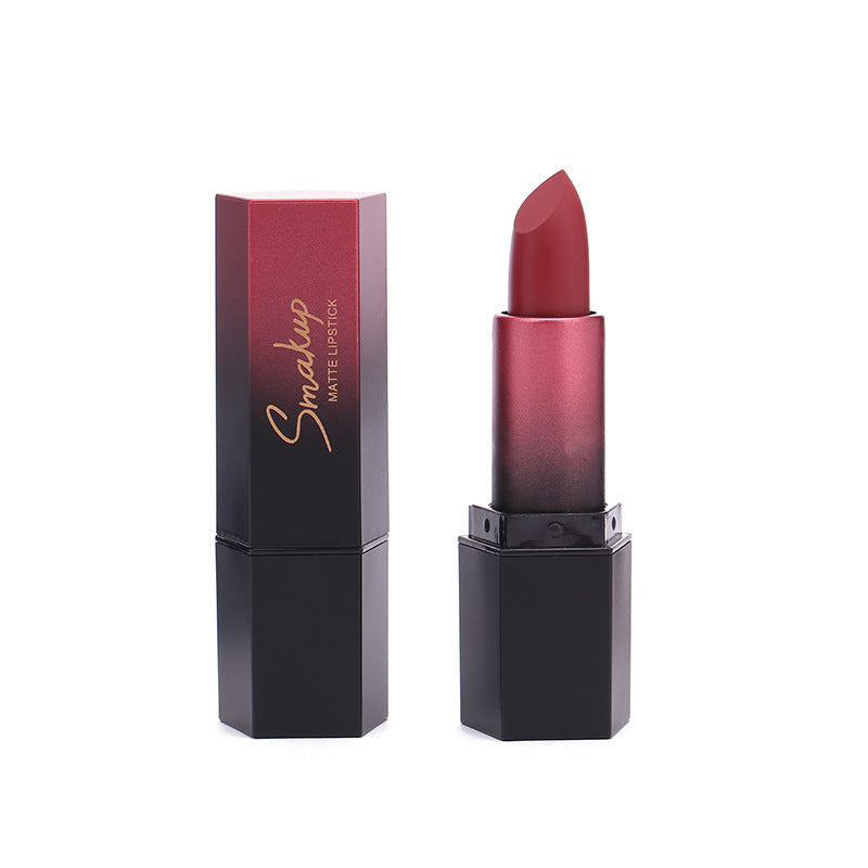 10 Colors Discoloration Resistant Matte No Stain On Cup Makeup Lipstick LadyShow.Store