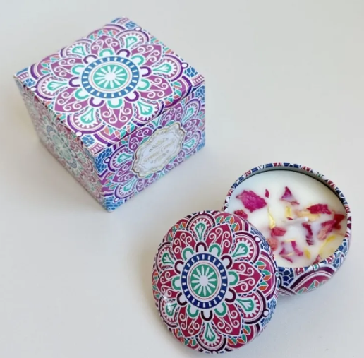 Floral Scented Candle Pi-Mart