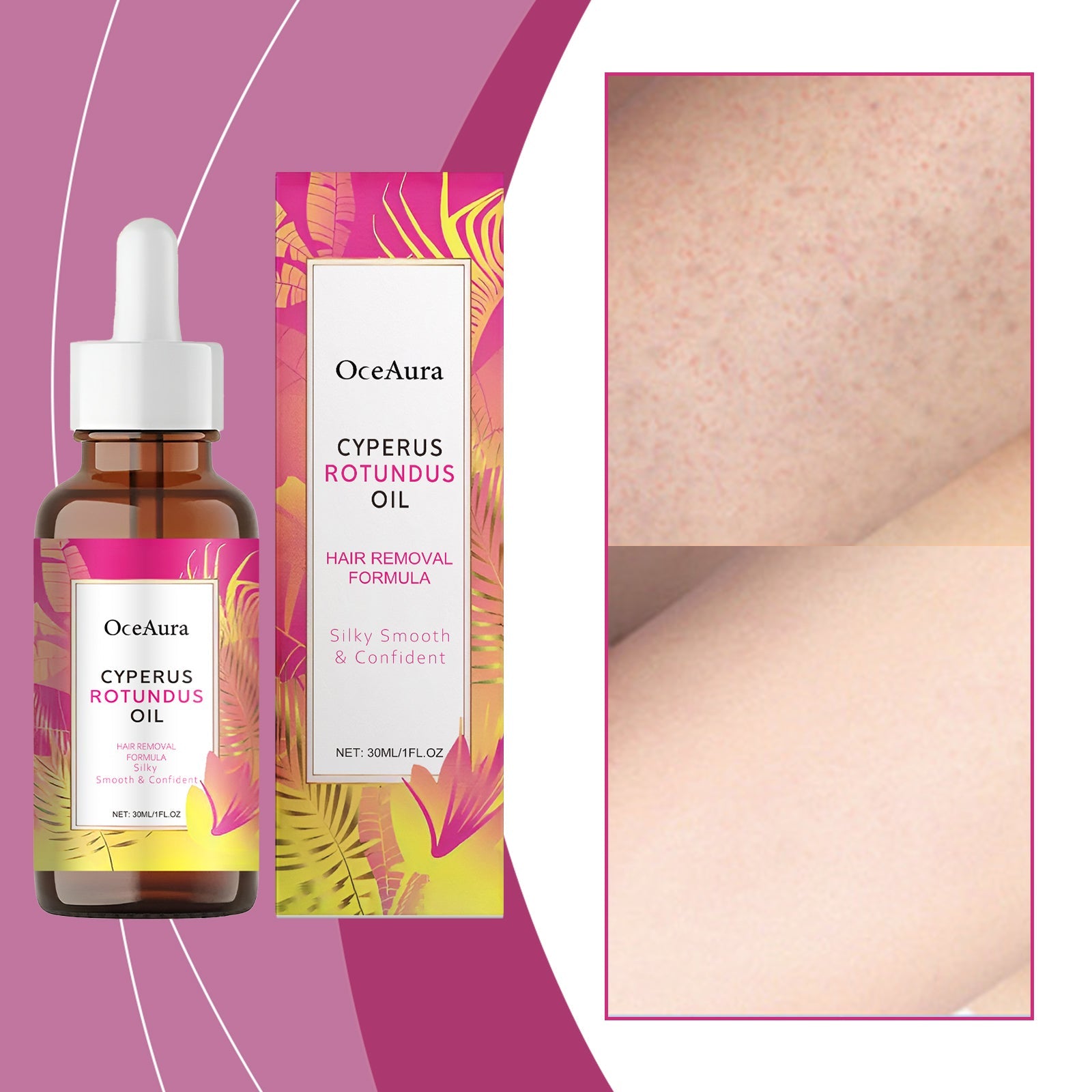 Hair Removal Soothing Essential Oil 30ml Tri Light Beauty