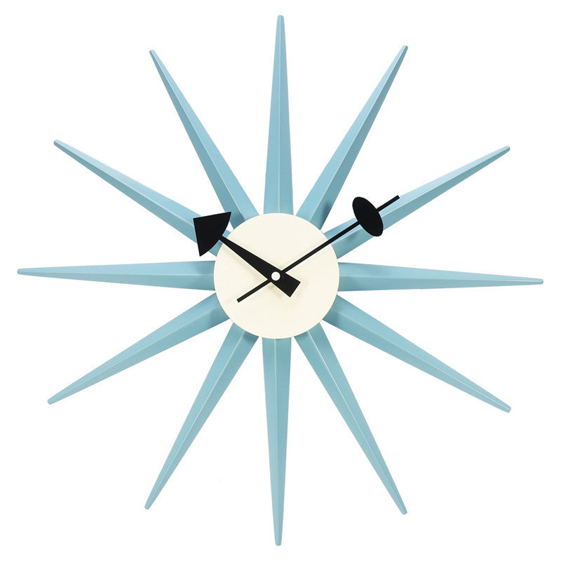 Creative Sun Light Wall Clock PearlNestDecor.com