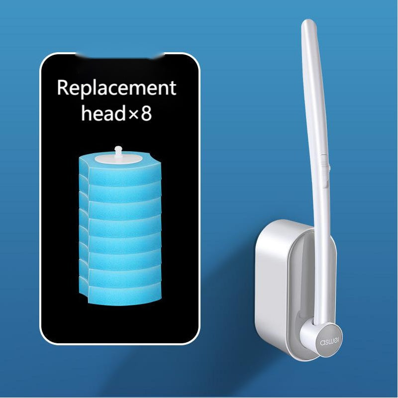Disposable No Dead Angle Toilet Cleaning Brush LadyShow.Store